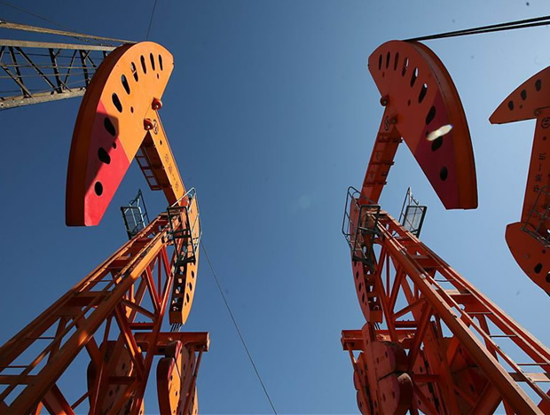 6套石油钻探PPT能源模板