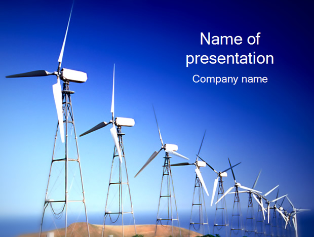 风力发电——能源PPT模板