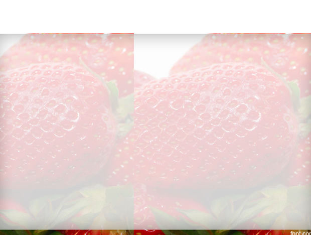 高清草莓水果PPT模板2