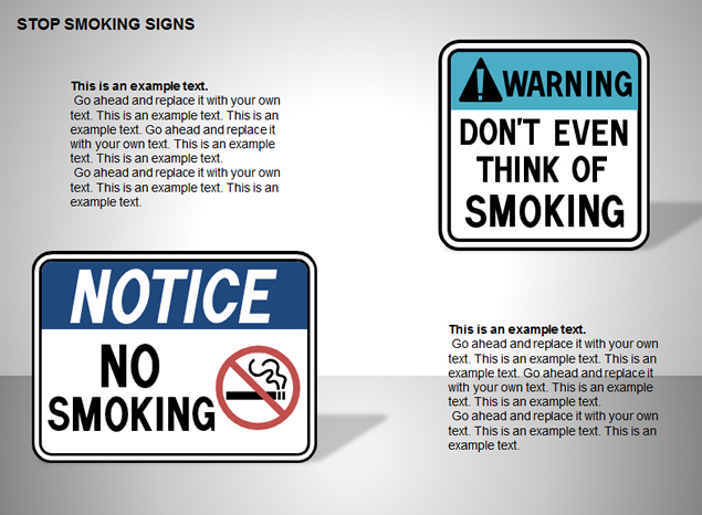 禁止抽烟图表