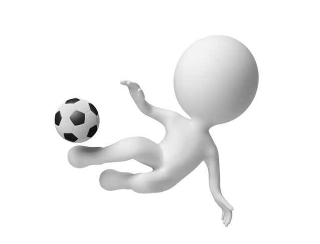 足球运动3D小人ppt图片素材（34张）