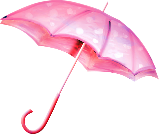 粉色雨伞