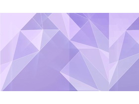 紫色低平面多边形PPT背景图片