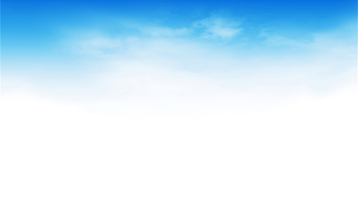 蓝天白云群山PPT背景图片