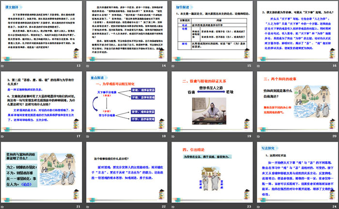 《为学》PPT免费课件