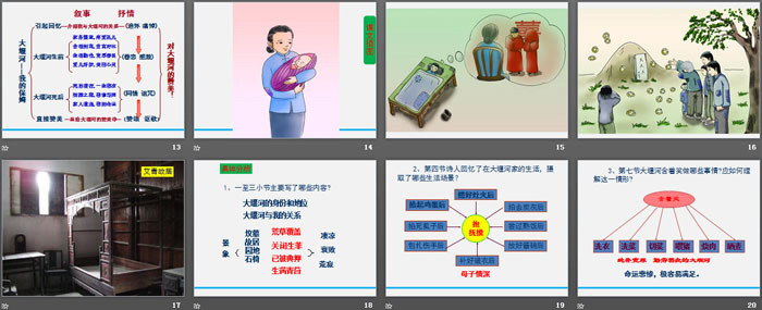 《大堰河——我的保姆》PPT课件下载