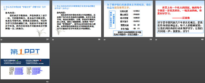 《优美的汉字》PPT课件