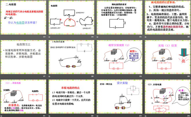 《电路的组成和连接方式》探究简单电路PPT课件2