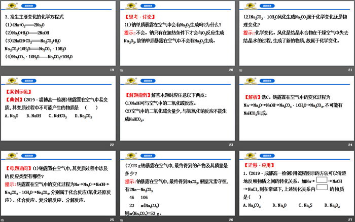 《活泼的金属单质——钠》钠及其化合物PPT