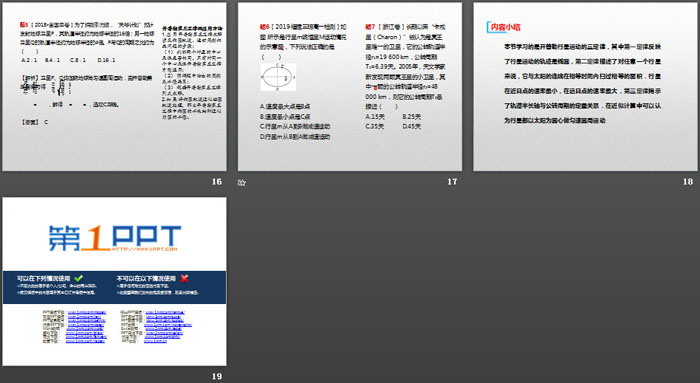 《行星的运动》万有引力与宇宙航行PPT