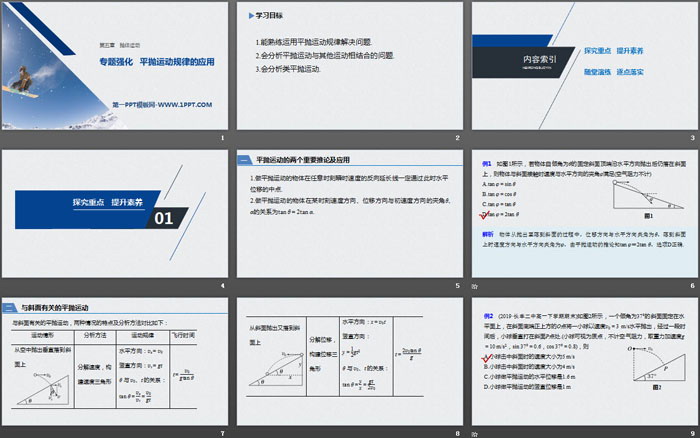 《专题强化 平抛运动规律的应用》抛体运动PPT优秀课件