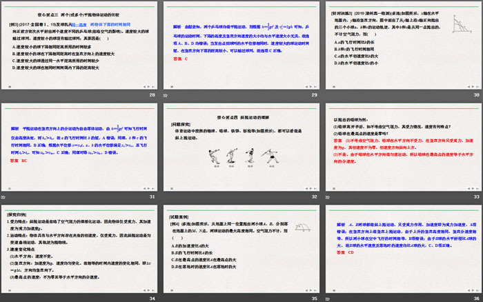 《抛体运动的规律》抛体运动PPT优质课件
