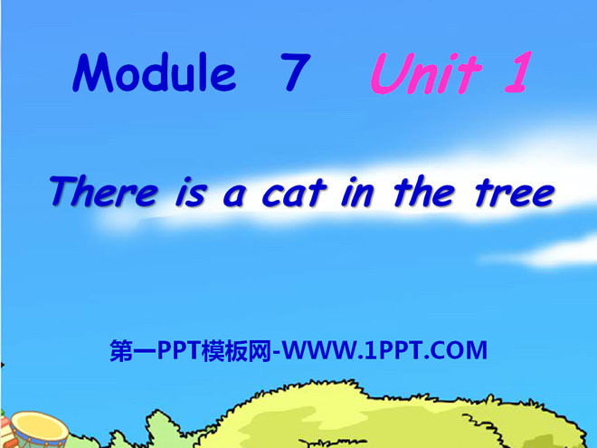 《There is a cat in the tree》PPT课件4