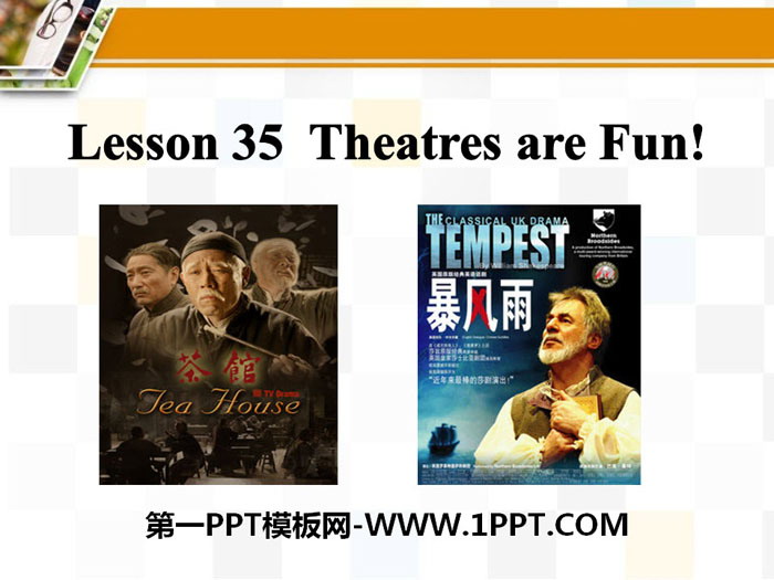 《Theatres Are Fun!》Movies and Theatre PPT课件