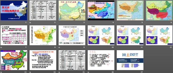 《中国的地理差异》PPT课件3