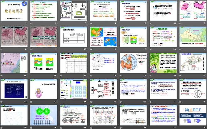 《地图的阅读》地球和地图PPT课件6
