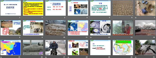 《自然灾害》中国的自然环境PPT课件4