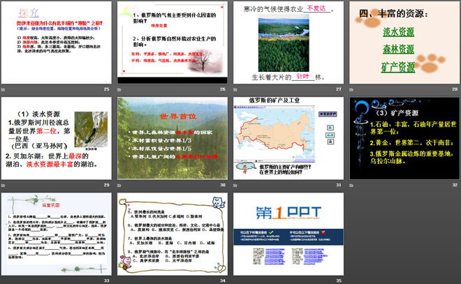 《俄罗斯》PPT下载