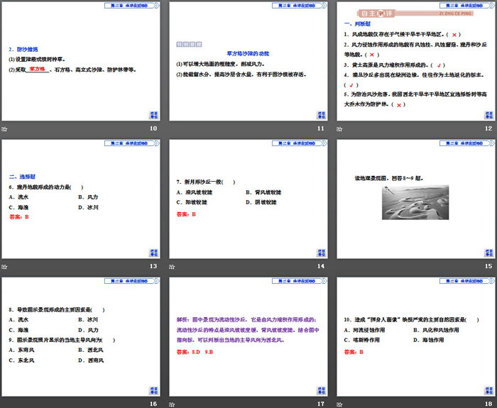 《风成地貌》地球表面形态PPT课件