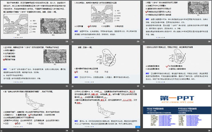 《乡村和城镇空间结构》乡村和城镇PPT