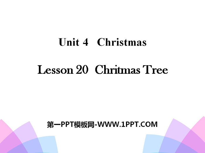 《Chritmas Tree》Christmas PPT