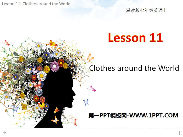 《Clothes around the World》Colours and Clothes PPT