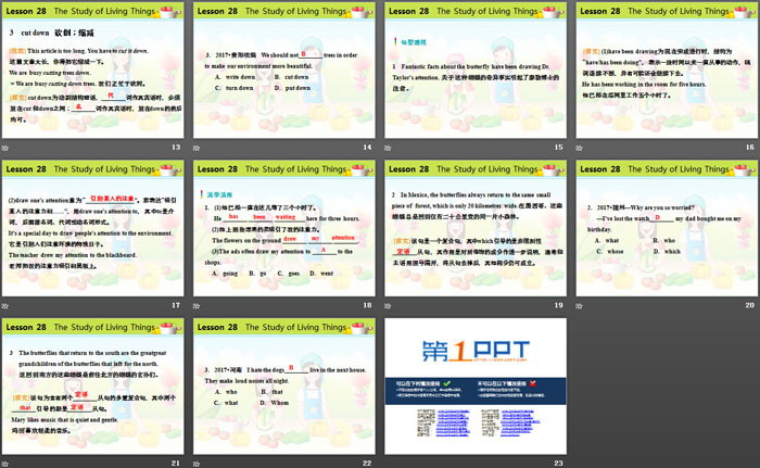 《The Study of Living Things》Look into Science! PPT教学课件