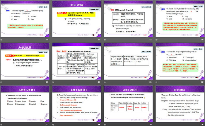 《Moving Pictures》Movies and Theatre PPT课件下载