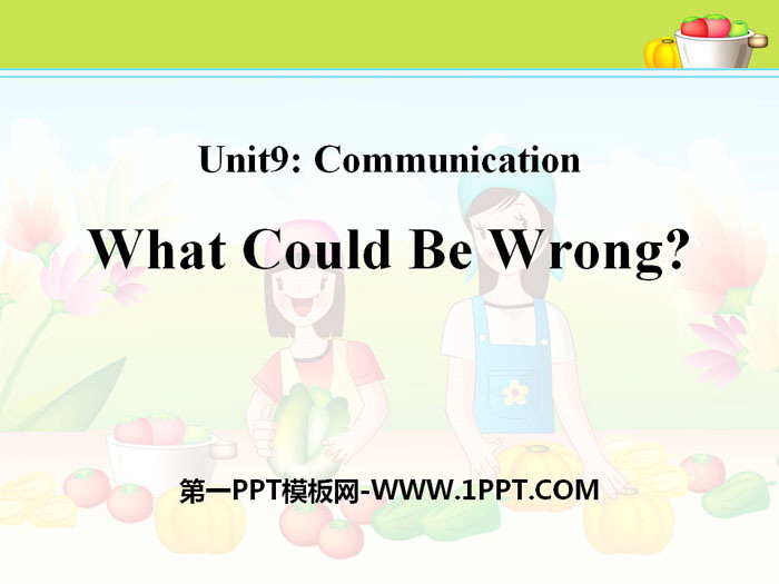 《What Could Be Wrong?》Communication PPT课件