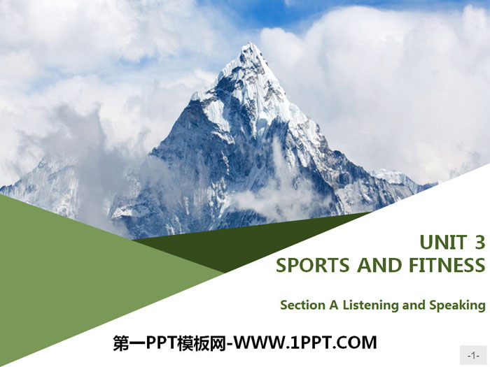 《Sports and Fitness》Listening and Speaking PPT