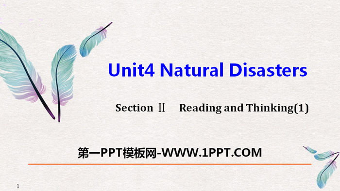 《Natural Disasters》Reading and Thinking PPT下载