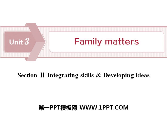 《Family matters》Section ⅡPPT下载