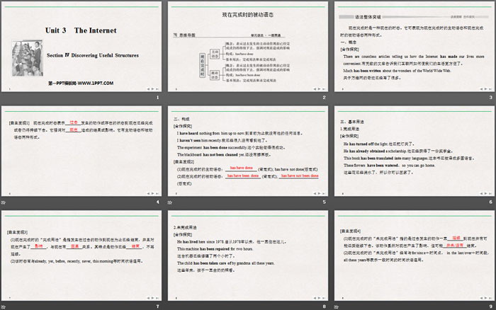 《The Internet》SectionⅣ PPT课件