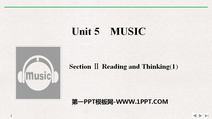 《Music》SectionⅡPPT课件