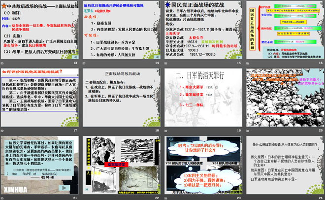 《抗日救亡运动的开始》中华民族的抗日战争PPT课件2