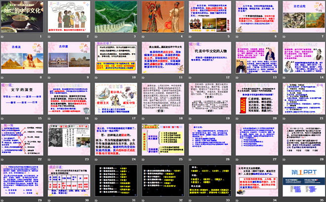 《灿烂的中华文化》中华文化与民族精神PPT课件