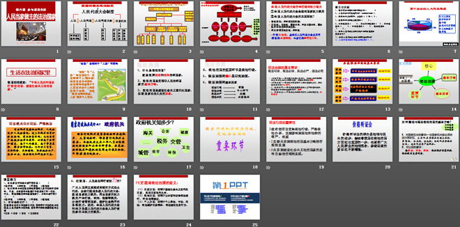 《人民当家做主的法治国家》参与政治生活PPT课件7