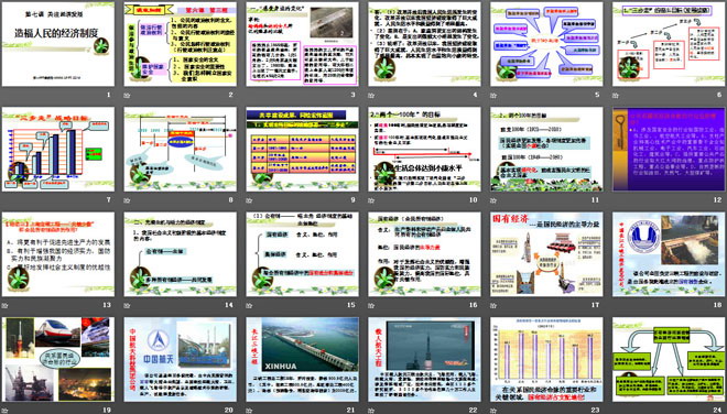 《造福人民的经济制度》关注经济发展PPT课件4