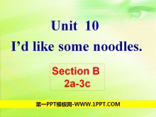 《I’d like some noodles》PPT课件5