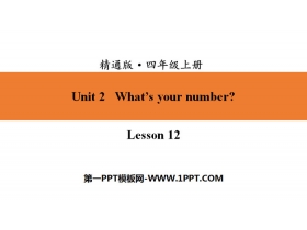 《What's your number?》PPT课件10