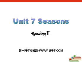 《Seasons》ReadingPPT课件