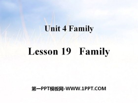 《Family》Family PPT教学课件