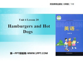《Hamburgers and Hot Dogs》Food and Restaurants PPT课件