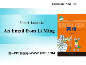 《An Email from Li Ming》Did You Have a Nice Trip? PPT教学课件