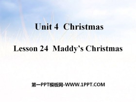《Maddy's Christmas》Christmas PPT