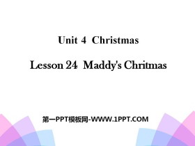 《Maddy's Christmas》Christmas PPT课件