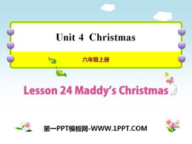 《Maddy's Christmas》Christmas PPT教学课件