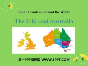 《The U.K.and Australia》Countries around the World PPT免费课件