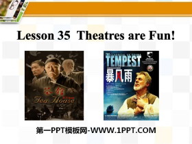 《Theatres Are Fun!》Movies and Theatre PPT课件