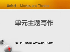 《单元主题写作》Movies and Theatre PPT